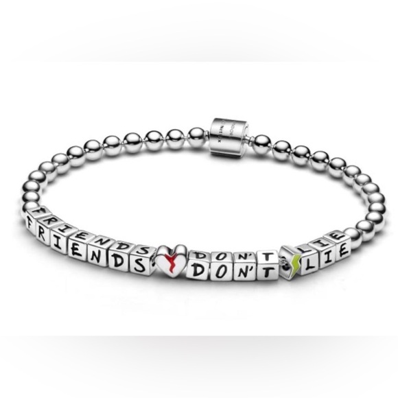 Stranger Things Friends Don't Lie Bracelet, Size: 17cm / 6.7” - Picture 2 of 11